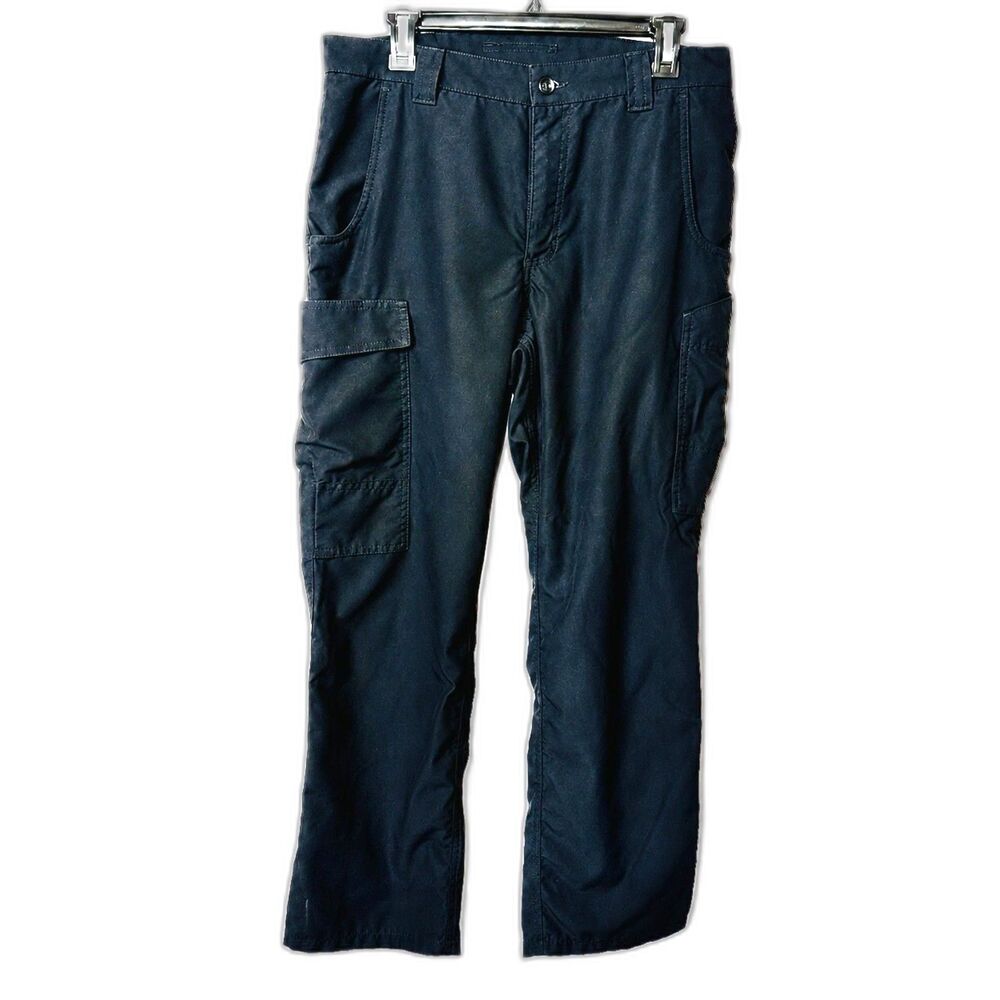 Design Collective by Cintas Black Cargo Pants Mens 32x30 Workwear Utility